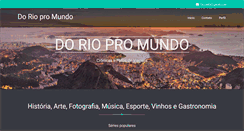 Desktop Screenshot of doriopromundo.com