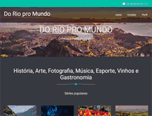 Tablet Screenshot of doriopromundo.com